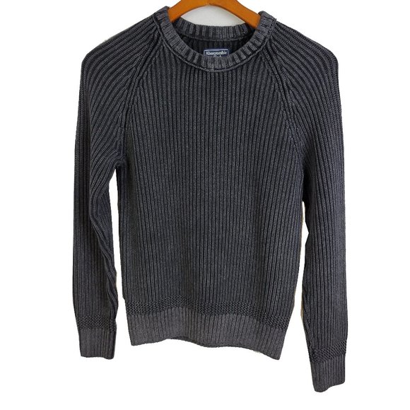 Abercrombie & Fitch Cable Knit Pullover Sweater XS
